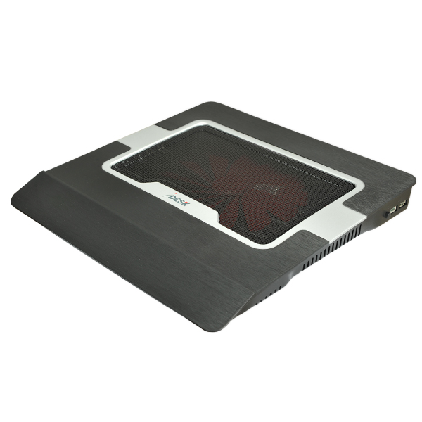 Idesk USB+FAN Siyah Notebook Standı D7