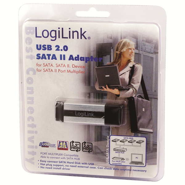 USB2.0 - eSATA + S-ATA I+II Adaptör