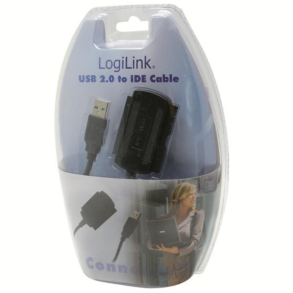 USB 2.0 - 2.5" & 3.5" IDE Adaptör
