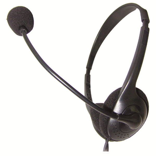 Mikrofonlu Stereo Kulaklık, Siyah, HS0001