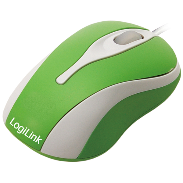 Mini USB Optical Mouse, Yeşil