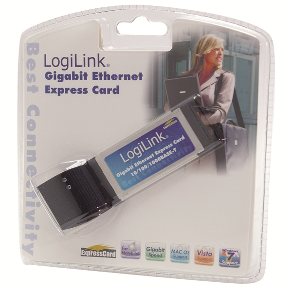 Gigabit Ethernet PCMCIA Express Kart