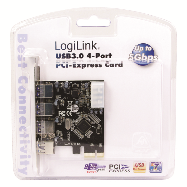 4 Port USB3.0 PCI-Express Kart