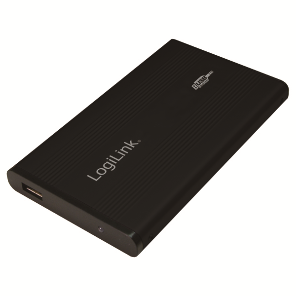 USB2.0 Alüminyum 2.5" IDE HDD Kutusu, Siyah
