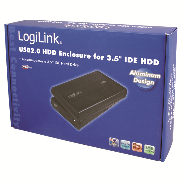 3.5" USB2.0 IDE HDD Kutusu