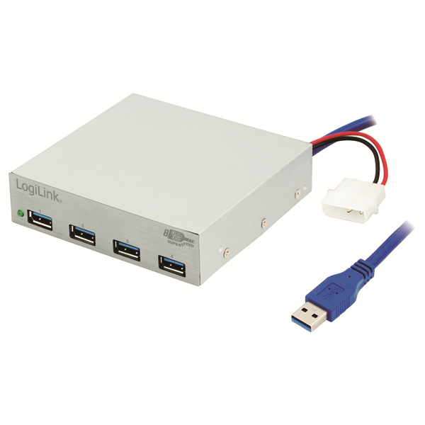 3.5" 4 Port Dahili USB 3.0 Hub