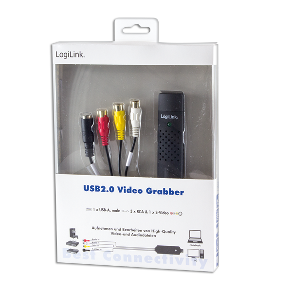 USB2.0 Ses ve Video Grabber Kayıt Adaptörü
