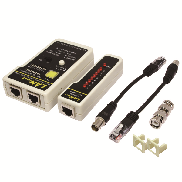 Network Kablo Test Cihazı (RJ45, RJ11/12 ve BNC)