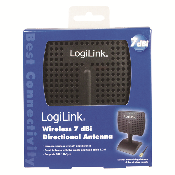 Wireless LAN 2.4Ghz 7dBi Tek Yönlü İç Mekan Anten