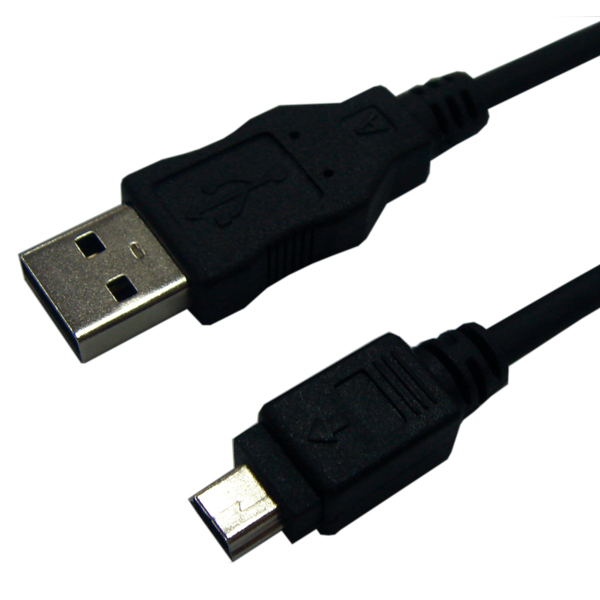 Mini USB Kablo, USB 2.0 (Type A), 1.8m
