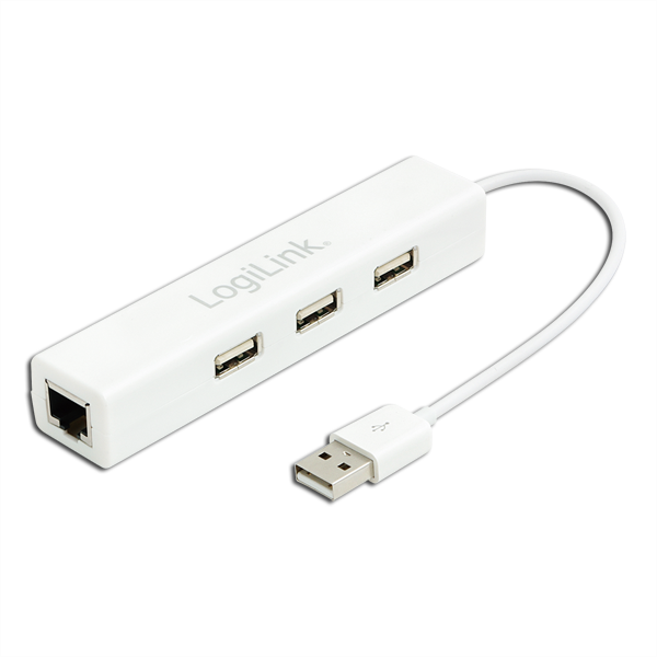 USB 2.0 3 Port Hub ve Ethernet Adaptörü