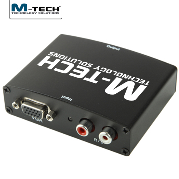 VGA - HDMI Çevirici, Ses Destekli, 1080P