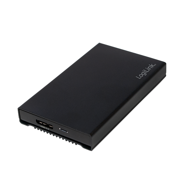 USB3.0 1.8" mSATA 6Gbps için Harici SSD Disk Kutusu, Siyah