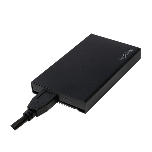 USB3.0 1.8" mSATA 6Gbps için Harici SSD Disk Kutusu, Siyah