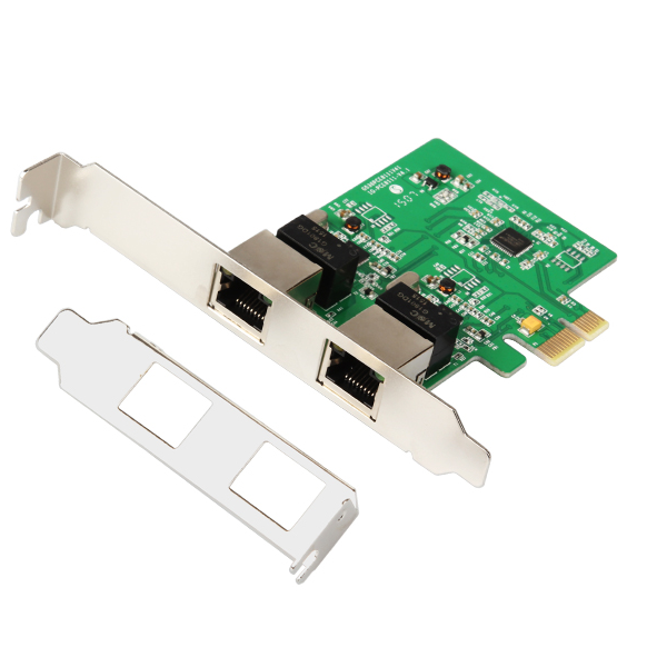 2 Port Gigabit LAN PCI Express Kart