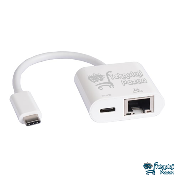 USB Type-C to Gigabit Ethernet Adaptörü