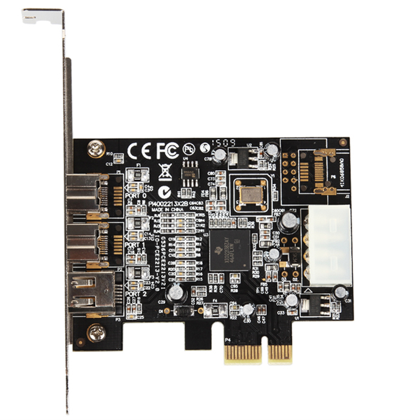 IEEE 1394 Firewire 800 & 400 PCI Express Kart, TI2213, 6 ve 9 pin