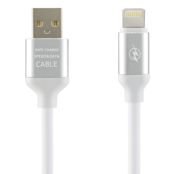 8 pin Lightning iPhone, iPad Data ve Şarj Kablosu, Beyaz