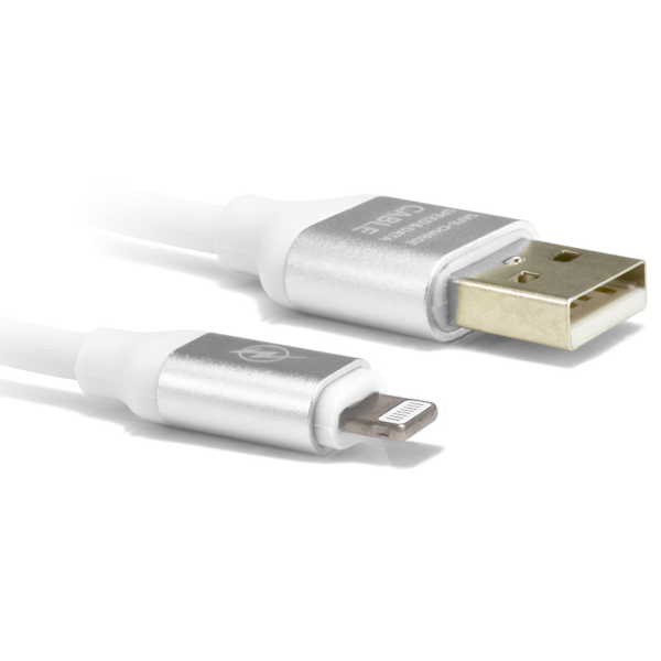 8 pin Lightning iPhone, iPad Data ve Şarj Kablosu, Beyaz